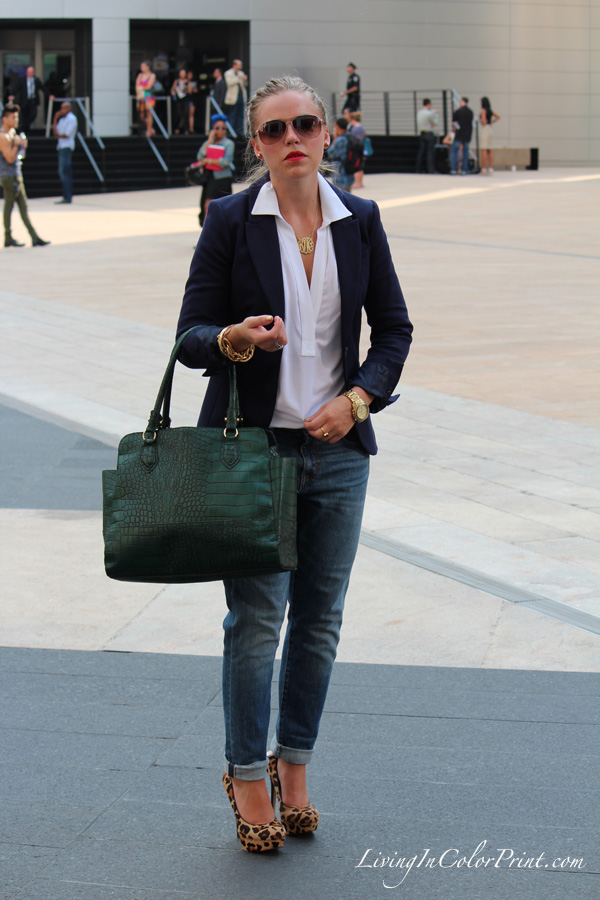 Living In Color Print at Fashion Week