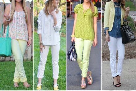 Bloggers Do Denim: Soft Shades
