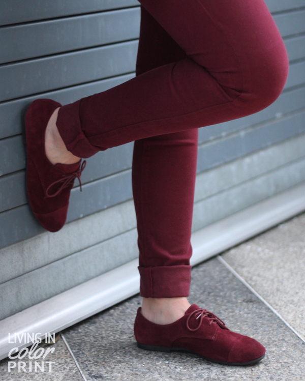 Garnet Oxfords 