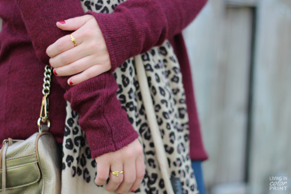 Garnet Sweater | Living In Color Print