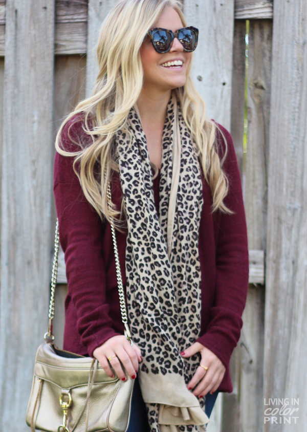 Garnet Sweater | Living In Color Print