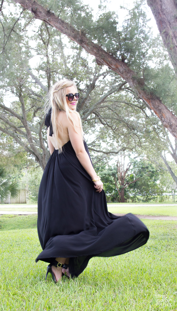 Black Maxi | Living In Color Print4