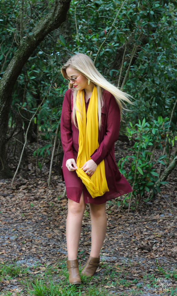 Seminole Style | Garnet Shirt Dress