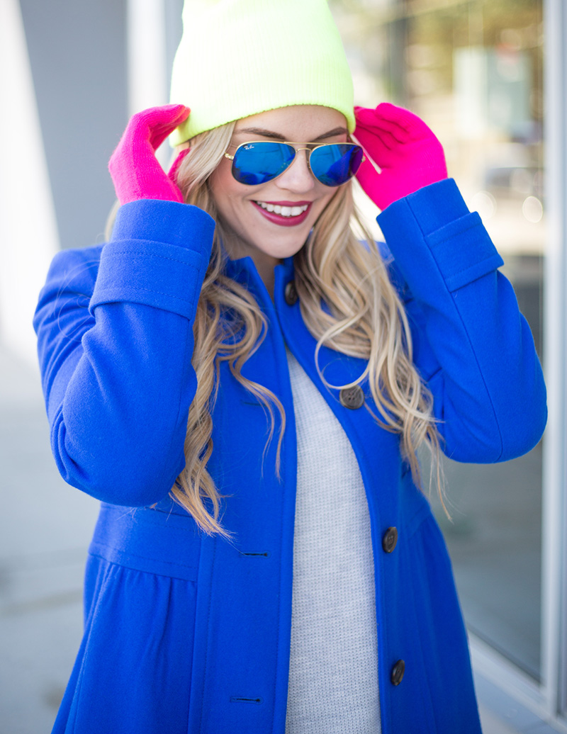 cobalt-coat-pink-hunter-boots-brights-for-winter