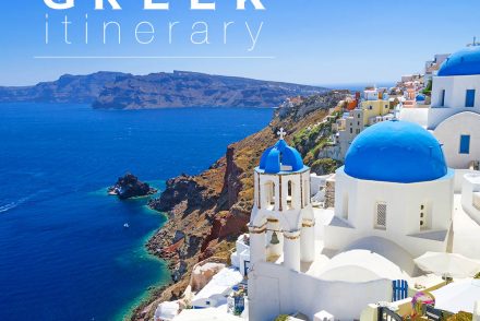 2 1/2 Week Greek Islands Itinerary