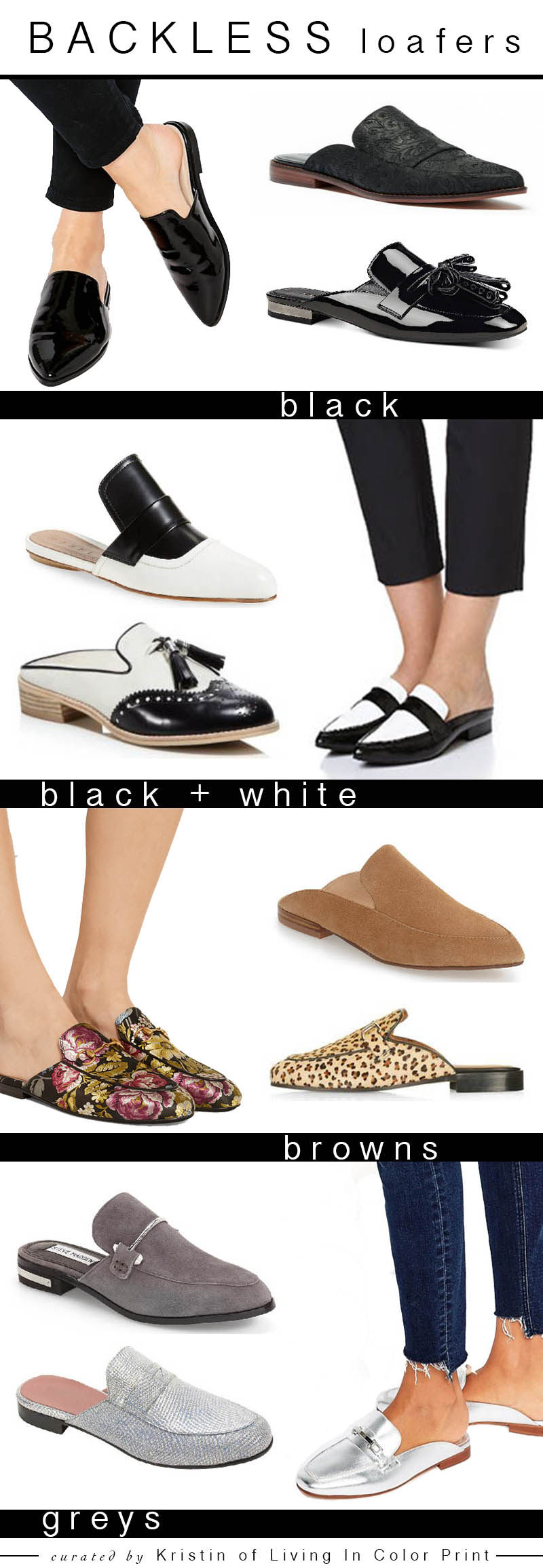 Fall Shoe Trend | Blackless Loafers