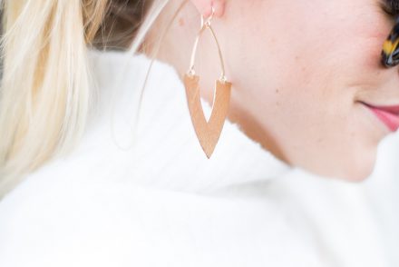 White Mock Turtleneck