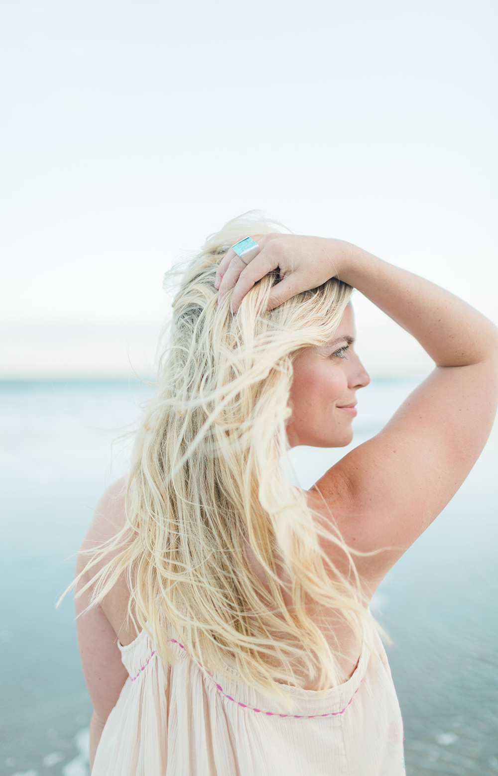 Beach Embroidery | Living In Color Print