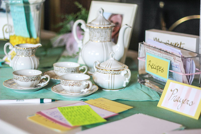 High Tea Bridal Shower