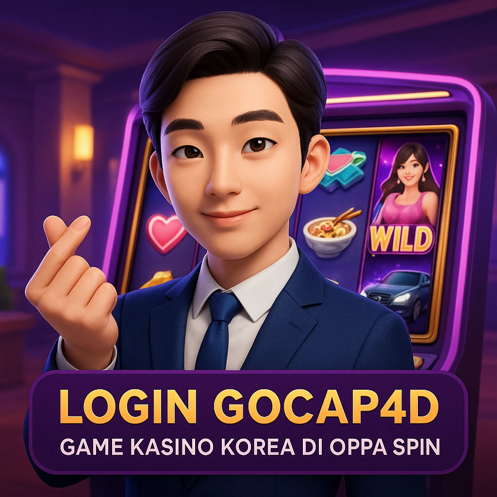 Login Gocap4d Game Kasino Korea di Oppa Spin